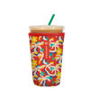 Picture of Sok It Java Sok Iced Coffee & Cold Soda Insulated Neoprene Cup Sleeve (Tropical Tangle, Medium: 22-28oz)
