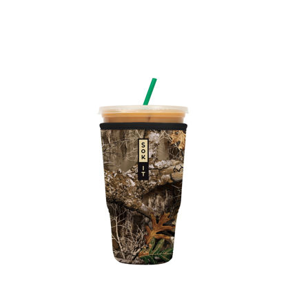 Picture of Sok It Java Sok Iced Coffee & Cold Soda Insulated Neoprene Cup Sleeve (RealTree Edge Camouflage, XLarge: 38-42oz)