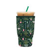 Picture of Sok It Java Sok Iced Coffee & Cold Soda Insulated Neoprene Cup Sleeve (Green Living, Large: 30-32oz)
