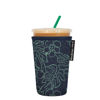 Picture of Sok It Java Sok Iced Coffee & Cold Soda Insulated Neoprene Cup Sleeve (Reyn Spooner Monstera Ink, Medium: 22-28oz)