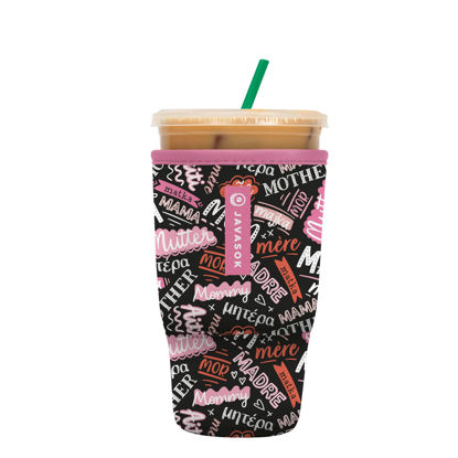 Picture of Sok It Java Sok Iced Coffee & Cold Soda Insulated Neoprene Cup Sleeve (Mom Love, Large: 30-32oz)
