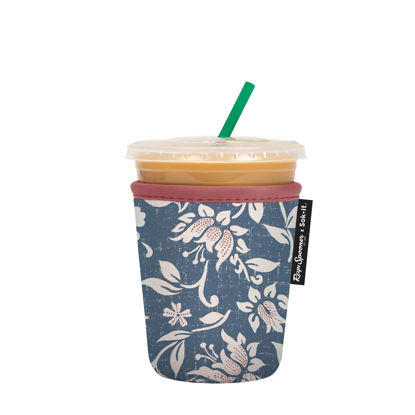 Picture of Sok It Java Sok Iced Coffee & Cold Soda Insulated Neoprene Cup Sleeve (Reyn Spooner Kia Orana, Small: 16-20oz)