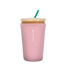 Picture of Sok It Java Sok Iced Coffee & Cold Soda Insulated Neoprene Cup Sleeve (Millennial Pink, Medium: 22-28oz)