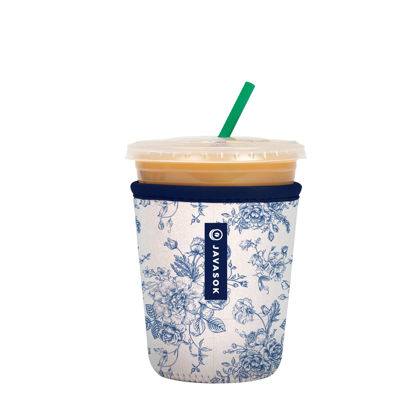 Picture of Sok It Java Sok Iced Coffee & Cold Soda Insulated Neoprene Cup Sleeve (Like Fine China, Small: 16-20oz)