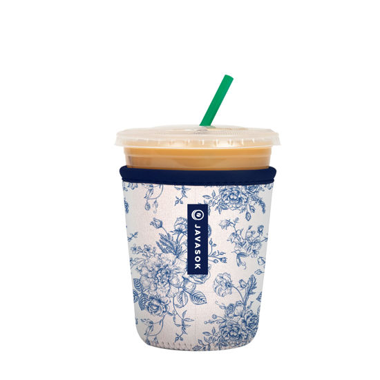 Picture of Sok It Java Sok Iced Coffee & Cold Soda Insulated Neoprene Cup Sleeve (Like Fine China, Small: 16-20oz)