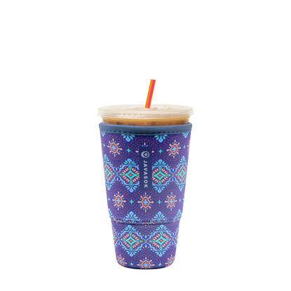 Picture of Sok It Java Sok Iced Coffee & Cold Soda Insulated Neoprene Cup Sleeve (Diamond Back, XLarge: 38-42oz)