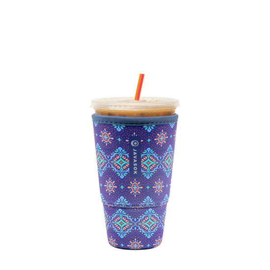Picture of Sok It Java Sok Iced Coffee & Cold Soda Insulated Neoprene Cup Sleeve (Diamond Back, XLarge: 38-42oz)