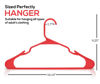 Picture of Utopia Home Clothes Hangers 50 Pack - Plastic Hangers Space Saving - Durable Coat Hanger with Shoulder Grooves (Red)