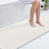 Picture of OLANLY Bathroom Rugs 70x24, Extra Soft Absorbent Chenille Bath Rugs, Rubber Backing Quick Dry, Machine Washable Bath Mats for Bathroom Floor, Tub and Shower, Home Decor Accessories, Ivory