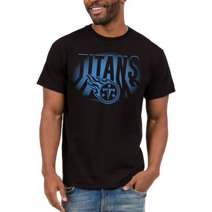 Picture of Junk Food Unisex Adult Nfl Team Spotlight T-Shirt, Black, X-Large US