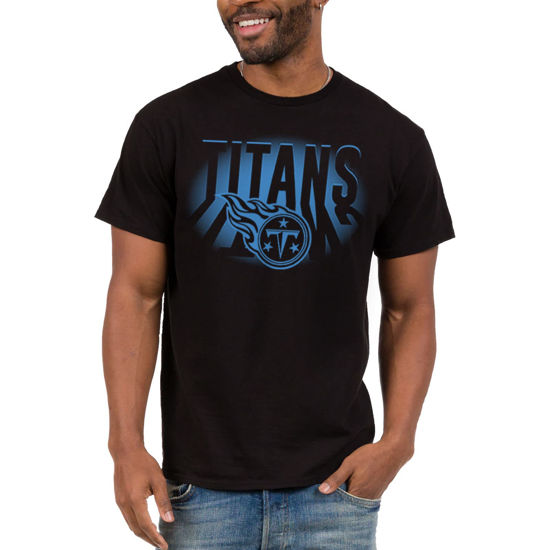Picture of Junk Food Clothing x NFL - Tennessee Titans - Team Spotlight - Unisex Adult Short Sleeve Fan T-Shirt for Men and Women - Size Large