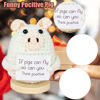 Picture of Handmade Mini Funny Positive Emotional Support Pickle, Cute Stuff Funny Knitted Wool Handwoven Ornaments Christmas Crochet Gifts Under 10 Dollars for Woman Coworkers Friend Family 4.27inch (style-20)