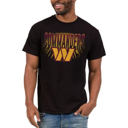 Picture of Junk Food Standard Classic Crew Neck, Authentic Details, Unisex Fit, Washington Commanders-Black 3X-Large