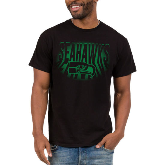 Picture of Junk Food Standard Classic Crew Neck, Authentic Details, Unisex Fit, Seattle Seahawks-Black Large