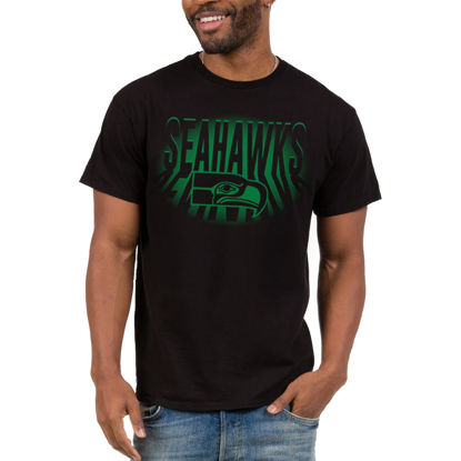 Picture of Junk Food Unisex Adult Nfl Team Spotlight T-Shirt, Black, Small US