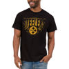Picture of Junk Food Standard Classic Crew Neck, Authentic Details, Unisex Fit, Pittsburgh Steelers-Black Medium