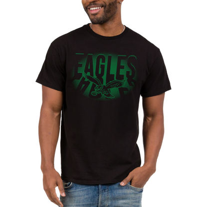 Picture of Junk Food Clothing x NFL - Philadelphia Eagles - Team Spotlight - Unisex Adult Short Sleeve Fan T-Shirt for Men and Women - Size Large