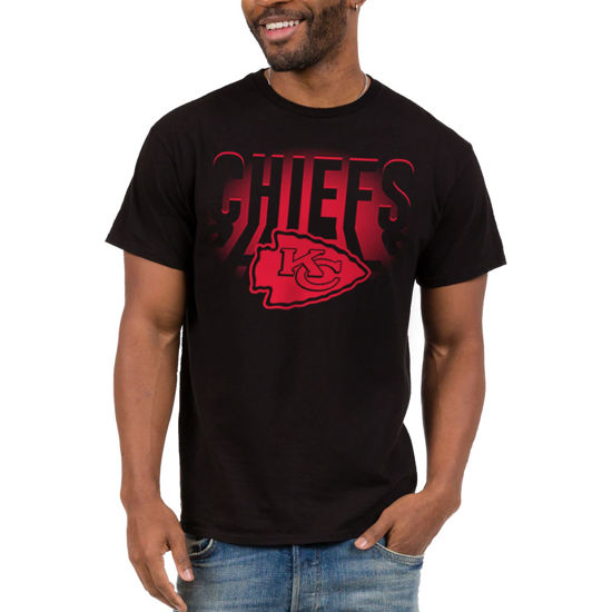Picture of Junk Food Standard Classic Crew Neck, Authentic Details, Unisex Fit, Kansas City Chiefs-Black Small