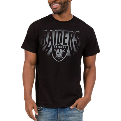 Picture of Junk Food Standard Classic Crew Neck, Authentic Details, Unisex Fit, Las Vegas Raiders-Black Small