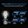 Picture of rimthin 9005/HB3 H11 bulb, H8/H9/H16 Super Bright 6000K Cool White Fog Light, Pack of 4