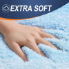 Picture of OLANLY Bathroom Rugs Mat 30x20, Extra Soft Absorbent Microfiber Bath Rugs, Rubber Backing, Quick Dry, Machine Washable Bath Mats for Bathroom Floor, Tub, Shower and Home Decor Accessories, Sky Blue
