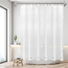 Picture of Mrs Awesome Short Shower Curtain Liner with 6 Magnets 72 x 66 inch Frosted Thick PEVA Waterproof Plastic Shower Curtain 72x66, Frost