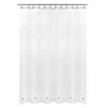 Picture of Mrs Awesome Long Shower Curtain Liner with 6 Magnets 72 x 80 inch Frosted Thick PEVA Waterproof Plastic Shower Curtain 72x80, Frost