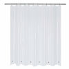 Picture of Mrs Awesome Short Shower Curtain Liner with 6 Magnets 72 x 66 inch Clear Thick PEVA Waterproof Plastic Shower Curtain 72x66, Clear