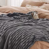 Picture of Bedsure Grey Fleece Twin Blanket for Couch - Super Soft Cozy Blankets for Women, Cute Small Throws for Girls, 60x80 Inches