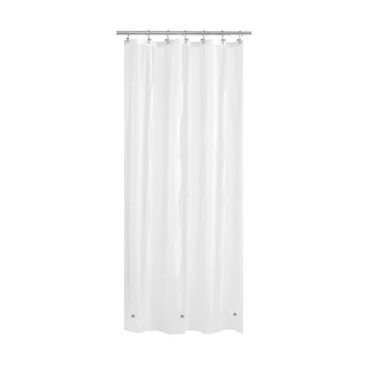 Picture of Mrs Awesome Stall Shower Curtain Liner 36x72, PEVA Plastic Shower Liner for Bathroom Lightweight & Waterproof, 36 x 72, Frost