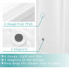Picture of Mrs Awesome Stall Shower Curtain Liner 36x72, PEVA Plastic Shower Liner for Bathroom Lightweight & Waterproof, 36 x 72, Frost