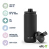 Picture of Ello Cooper Twist 18oz Stainless Steel Water Bottle with Chug Lid | Leak Proof Double Walled and Vacuum Insulated | Fits Car Cupholder | Built in Carry Loop | Dishwasher Safe | Halogen Blue