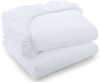 Picture of Utopia Bedding King Fitted Sheets - Bulk Pack of 2 Bottom Sheets - Soft Brushed Microfiber - Deep Pockets - Shrinkage & Fade Resistant - Easy Care (King, White)