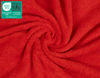 Picture of American Soft Linen Luxury Washcloths for Bathroom, 100% Cotton 4 Piece Turkish Wash Cloth Set, 13x13 in Soft Rags for Body and Face, Red Washcloths