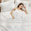 Picture of Bedsure Duvet Cover King Size with Fitted Sheet - 4 Pieces Prewashed Extra Soft Bedding Set, Includes 1 Duvet Cover 104x90 Inches with Zipper Closure, 2 Pillow Shams, 1 Fitted Sheet, White