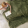 Picture of Bedsure Cypress Fleece Queen Blanket for Couch - Super Soft Cozy Blankets for Women, Cute Small Throws for Girls, 90x90 Inches