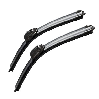 Picture of MOTIUM OEM QUALITY Premium All-Season Windshield Wiper Blades (26"+21" pair for front windshield)…