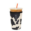 Picture of Sok It Java Sok Iced Coffee & Cold Soda Insulated Neoprene Cup Sleeve (Cow Print, Medium: 22-28oz)