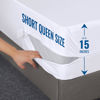 Picture of Utopia Bedding Zippered Mattress Encasement Short Queen, 100% Waterproof Bed Bug and Dust Mite Proof Mattress Protector, Absorbent Six-Sided Mattress Cover