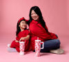 Picture of Simple Modern Valentine's Day 40 oz Tumbler with Handle and Straw Lid | Gifts for Her | Insulated Reusable Stainless Steel Water Bottle Travel Mug Cupholder Use | Trek Collection | Happy Heart Eyes