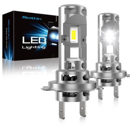 Picture of rimthin H7 Bulbs Fog Lights, 6000K Cool White Super Bright Fog Light, Plug and Play, Pack of 2
