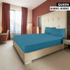 Picture of Utopia Bedding Queen Fitted Sheet - Bottom Sheet - Deep Pocket - Soft Microfiber - Shrinkage and Fade Resistant - Easy Care -1 Fitted Sheet Only (Denim Blue)