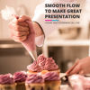 Picture of Riccle Disposable Piping Bags 12 Inch - 100 Anti Burst Pastry Bags - Icing Piping Bags for Frosting - Ideal for Cakes and Cookies Decoration