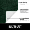 Picture of Gorilla Grip Bath Rug 60x24, Thick Soft Absorbent Chenille, Rubber Backing Quick Dry Microfiber Mats, Machine Washable Rugs for Shower Floor, Bathroom Runner Bathmat Accessories Decor, Hunter