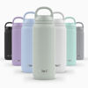 Picture of Ello Cooper Twist 32oz Stainless Steel Water Bottle with Chug Lid | Leak Proof | Double Walled and Vacuum Insulated | Built in Carry Loop | Dishwasher Safe | Sage