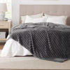 Picture of Bedsure Grey California King Size Blanket for Bed - Super Soft Cozy Blankets for Women, Cute Large Blanket for Girls, 102x96 Inches