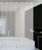 Picture of Mrs Awesome 82x74 Wide Shower Curtain Liner with Magnets, Free Hooks Included, Waterproof PEVA, PVC Free, 82 x 74 inches, Clear