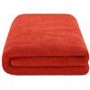 Picture of American Soft Linen Oversized Bath Sheet 40x80 Extra Large for Bathroom, 100% Cotton Turkish Jumbo Bathsheet Towels for Adults, Red Bath Sheet