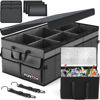 Picture of FORTEM Car Trunk Organizer with Cooler, Car Storage Organizer, Collapsible Multi Compartment Car Organizer, SUV Trunk Organizer, Non Slip Bottom, Adjustable Straps, Foldable Cover (Grey, X-Large)
