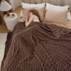 Picture of Bedsure Fondue FudgeFleece Blanket for Couch - Super Soft Cozy King Blankets for Women, Cute Small Throws for Girls, 108x90 Inches